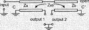 Figure 5: Marchand type balun circuit